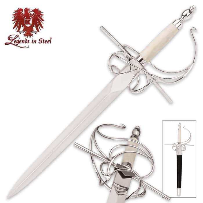 Classic Medieval Rapier Dagger High Carbon With