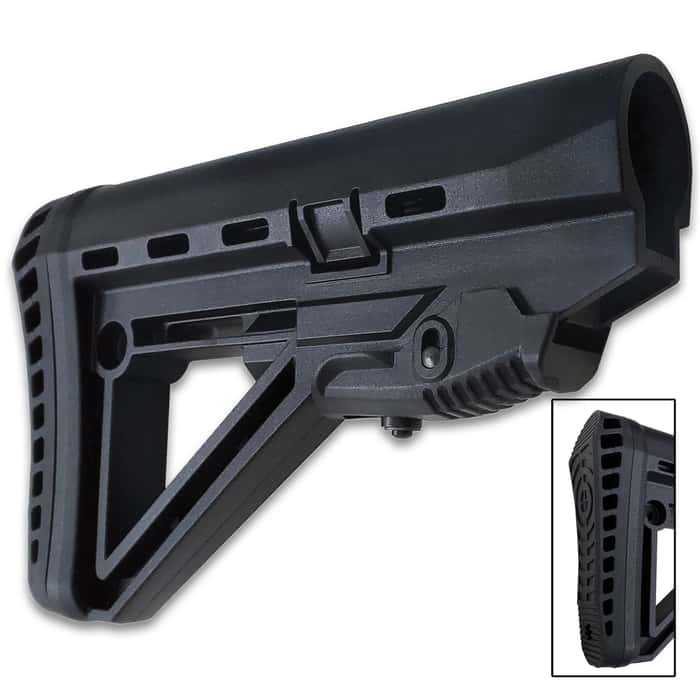 XTS Enhanced Collapsible AR Stock Double Injected