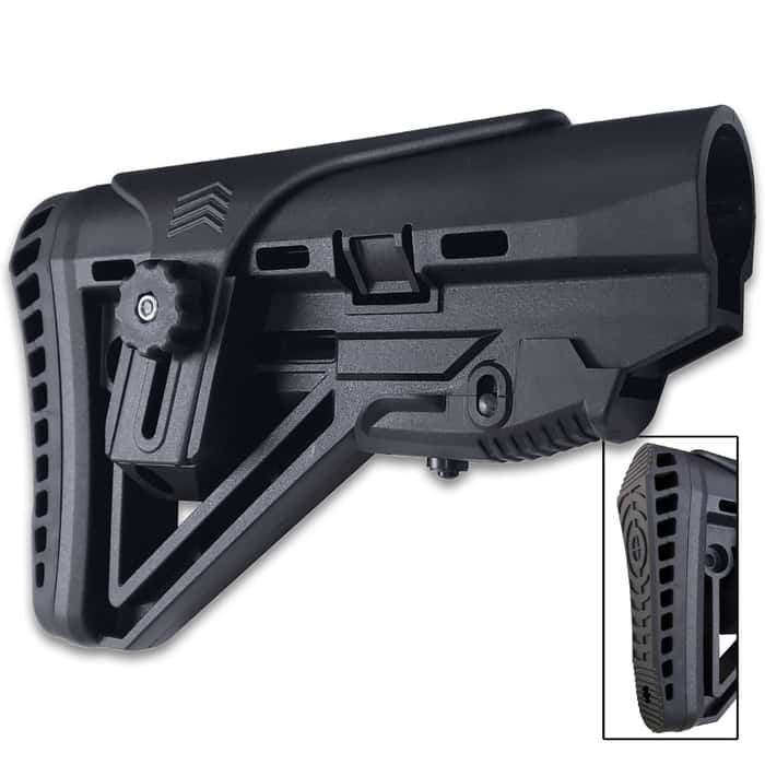 XTS Cheek Rest AR Stock Adjustable, Rubber