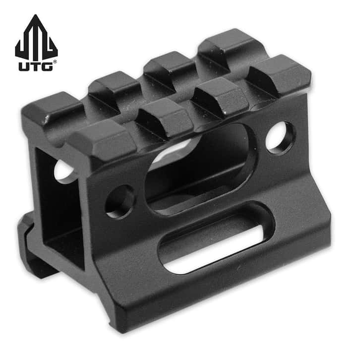 UTG Super Slim Picatinny Riser Mount Matte Free Shipping!