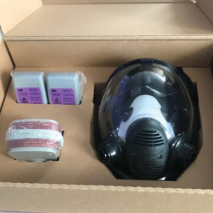 BreatheSafe Respirator/Gas Mask Kit With Storage Bag