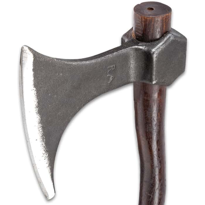 Viking Bearded Axe Carbon Steel Head, Drop