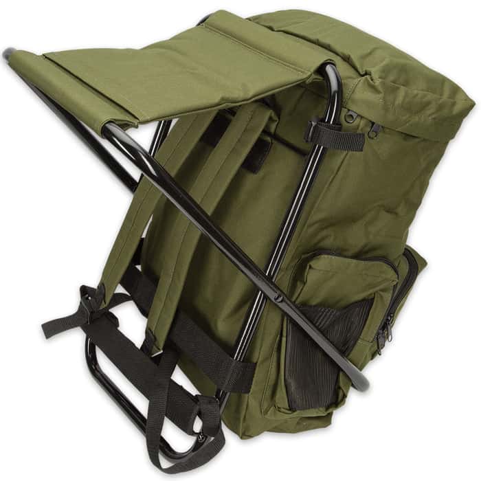 Rothco Backpack And Stool Combo Olive Drab