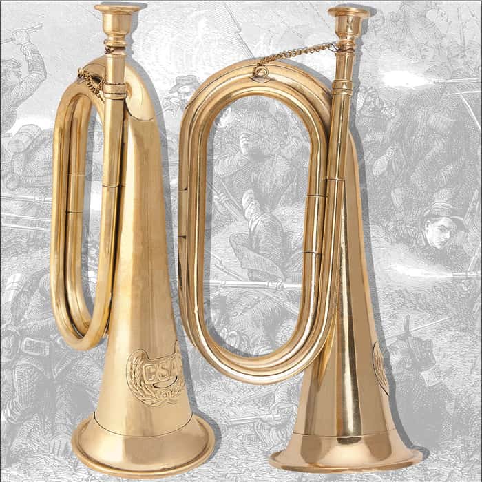 Civil War Confederate Bugle Replica
