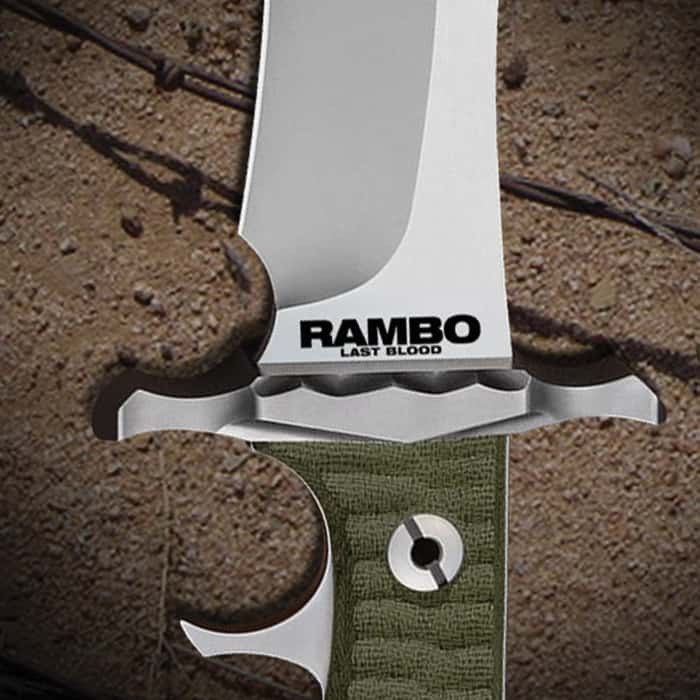 Rambo Last Blood Heartstopper Knife With Sheath