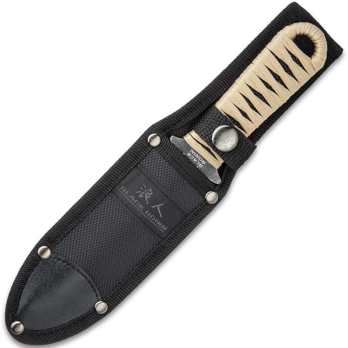 Black Ronin Tanto Boot Knife Heavy Duty