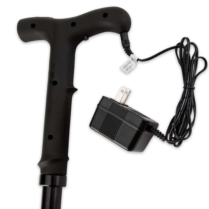 Zap Self Defense Cane with Flashlight