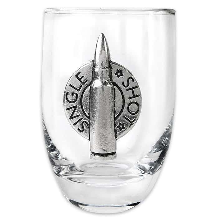 Single Shot Pewter Shot Glass - Free Shipping!