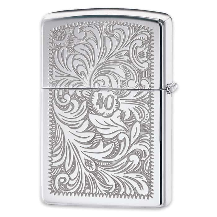 Zippo 40th Anniversary Venetian Lighter