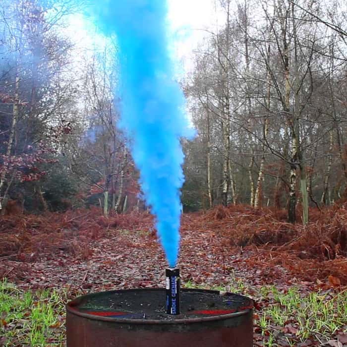 Wire Pull Smoke Grenades Blue 5 Free Shipping!