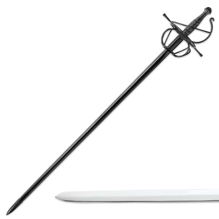 Seville Stinger Rapier Display Sword, Scabbard Spiral