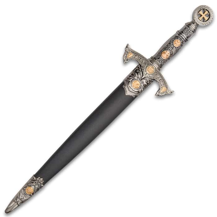 Tomahawk Crusader Cruciform Short Sword With Sheath Free Shipping