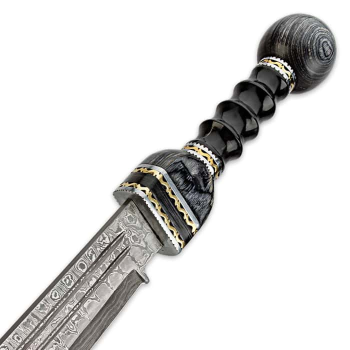 Legends In Steel Medieval Buffalo & Damascus - Free Shipping!