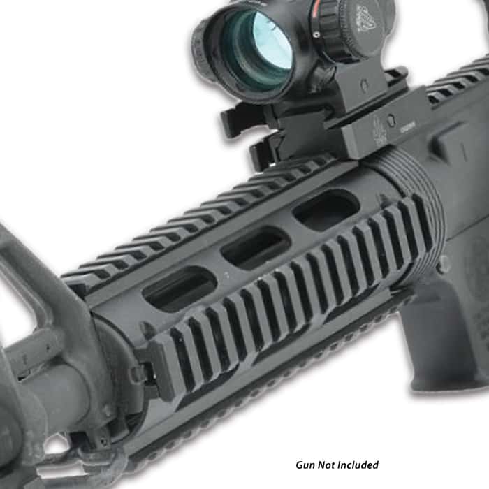 AR15 Carbine Length Drop In Quad Rail