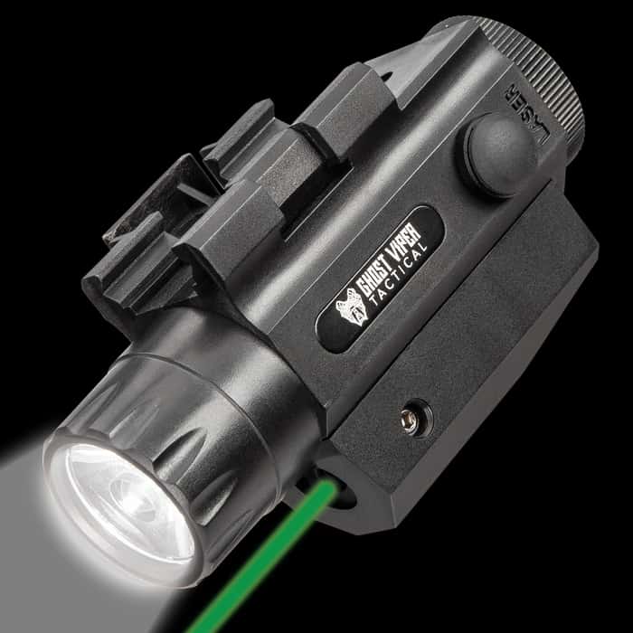 Ghost Viper Tactical 300 Green Laser and Flashlight