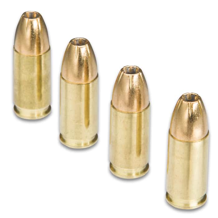 Magtech 9mm / 124gr Luger Guardian Gold Jacketed Hollow Point (JHP) +P Overpressure Ammunition