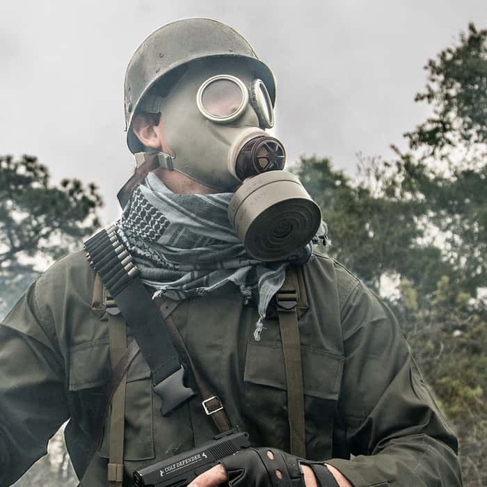 army surplus kids gas mask