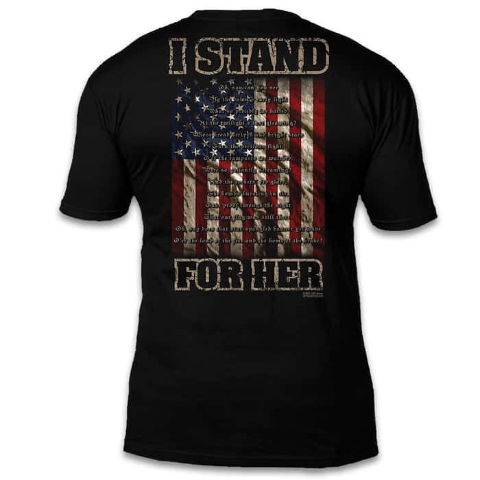 i stand for the national anthem t shirt