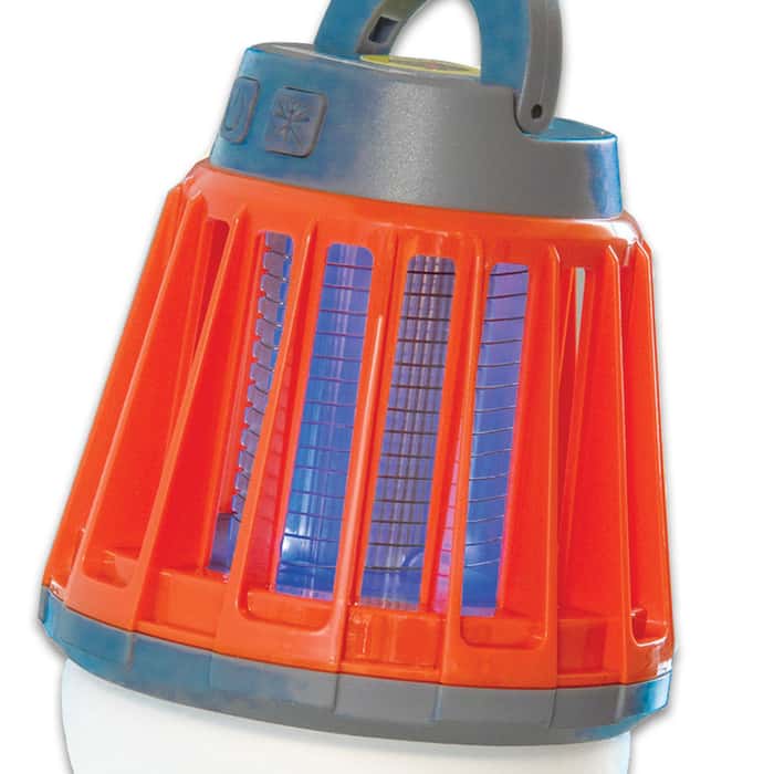 Rechargeable Lantern And Bug Zapper Three Lighting