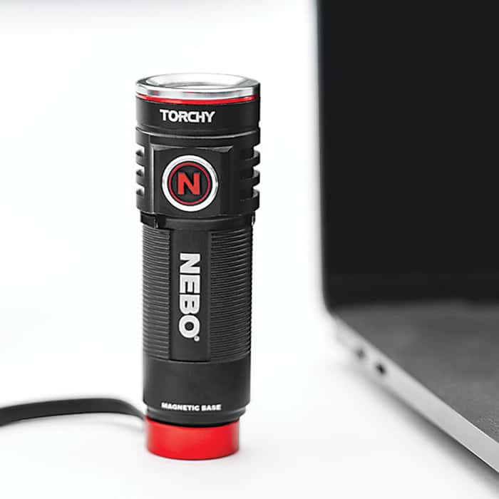 Nebo Torchy Rechargeable Flashlight 1,000 Lumens, Four