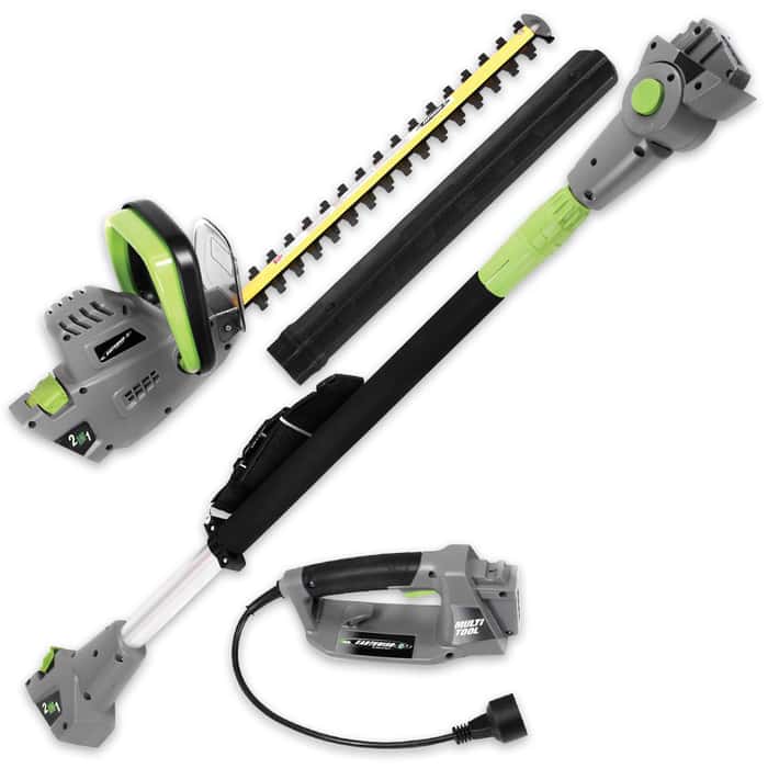 Earthwise Corded 120V Pole Hedge Trimmer - 18”