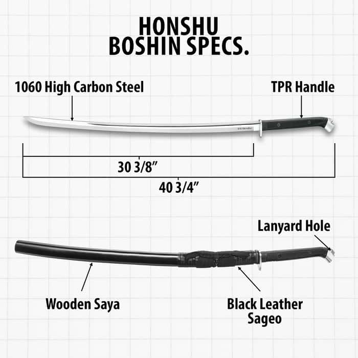 Honshu Boshin Katana Modern Tactical Samurai