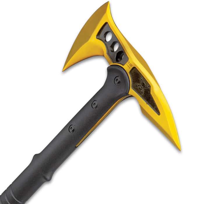 M48 Gold Tactical Tomahawk Axe With Snap