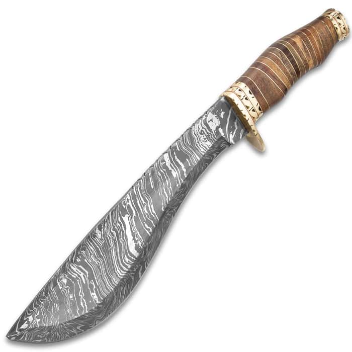 Timber Wolf Masai Warrior Knife With Sheath Free Shipping
