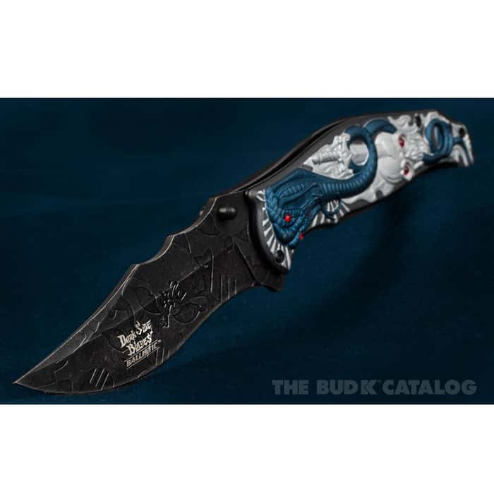 Dark Side Blades Assisted Opening Ballistic Cobra Free Shipping
