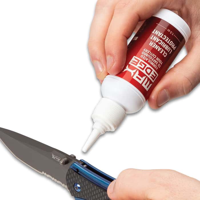 Max Edge CLP Knife Lube Use With