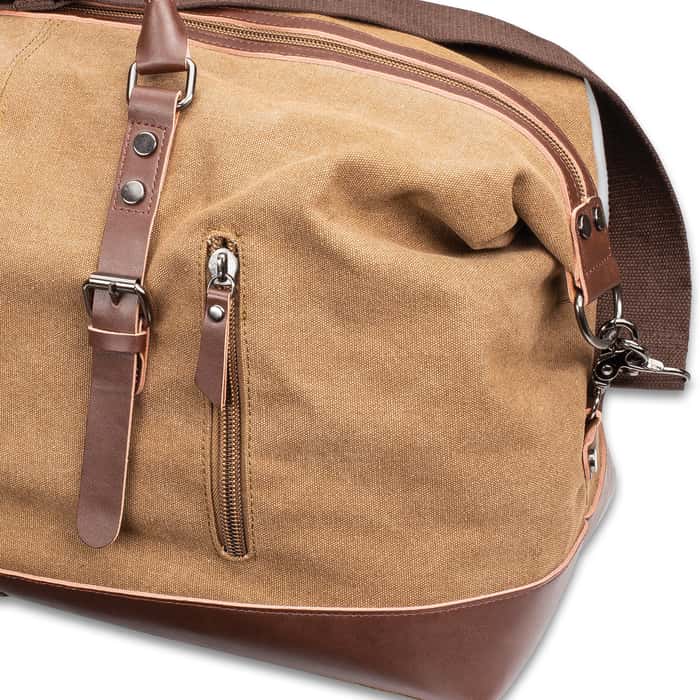 Outback Traveler Duffel Bag Canvas Construction, Soft