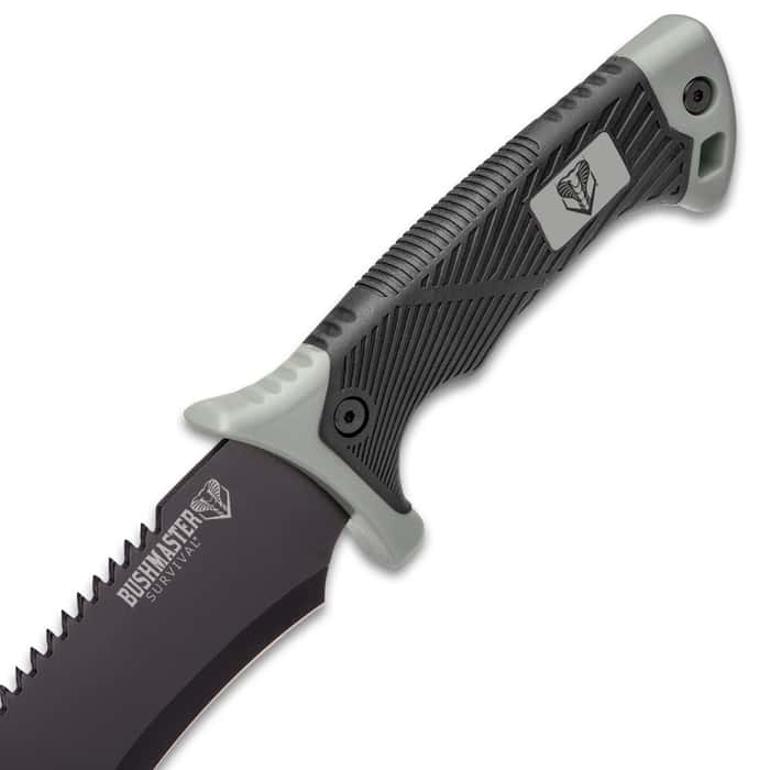 Bushmaster Kukri Machete Knife With Sheath Stainless