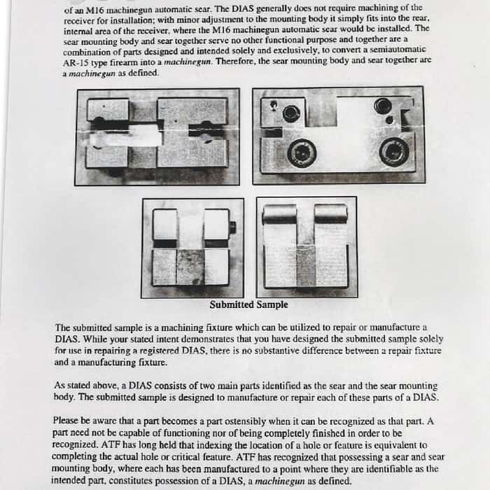 AR15 Full Auto Sear Repair Jig Kit