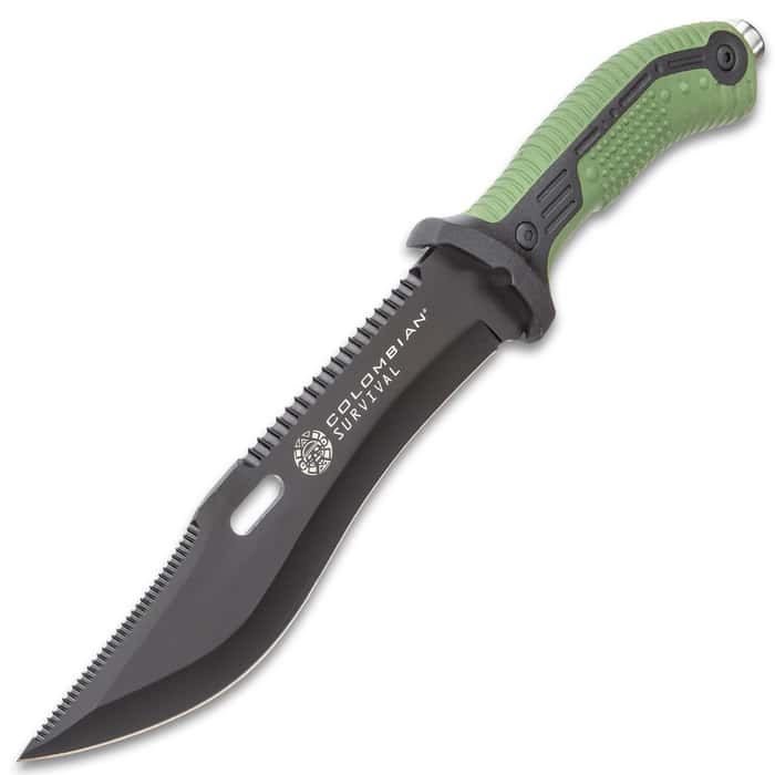 Colombian Bogota Survival Fixed Blade Knife With