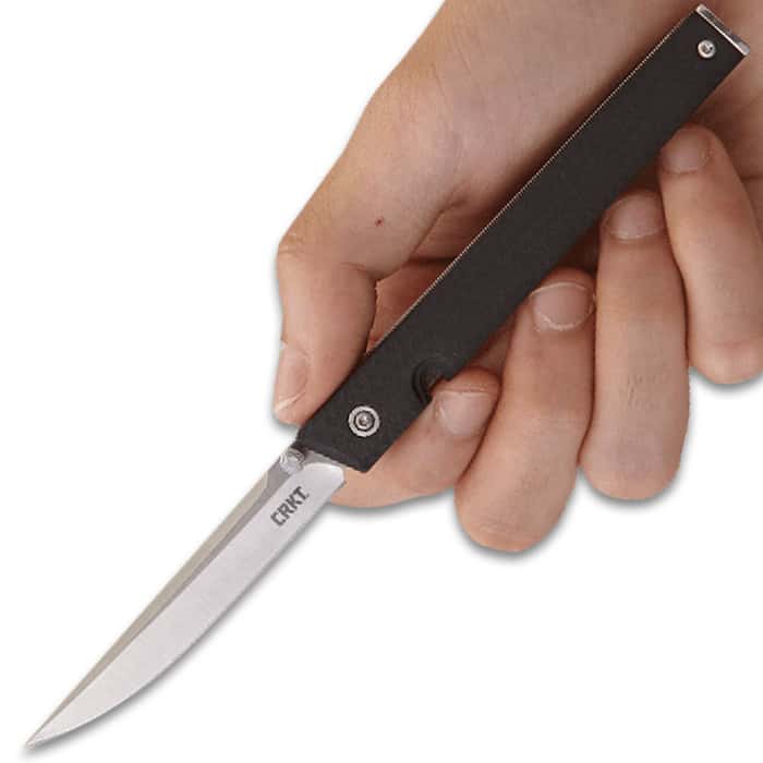 CRKT CEO Pocket Knife 8Cr13MoV Steel Blade,