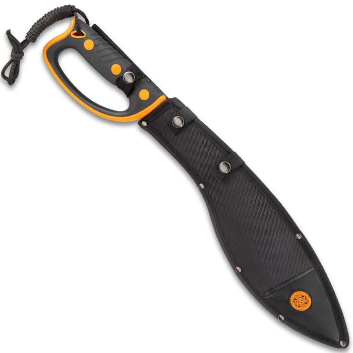 Colombian Rescue Sawback Kukri With Sheath Stainless