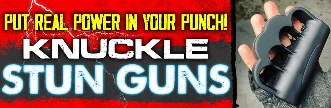 Put Real Power In Your Punch: Knuckle Stun Guns