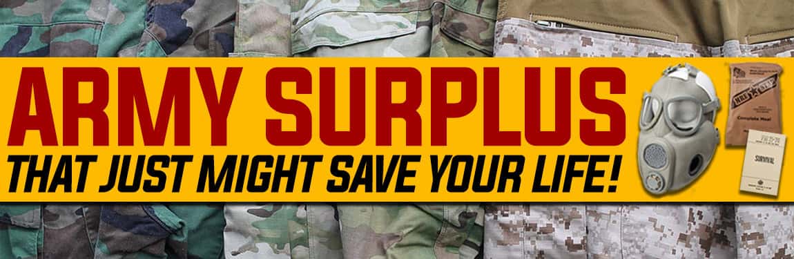 Army Surplus Items That Might Save Your Life