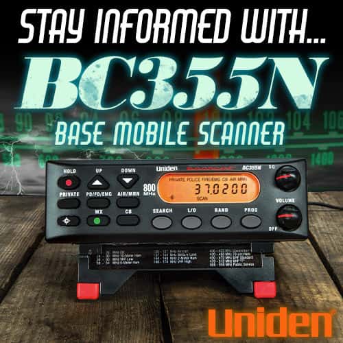 Uniden BC355N Base