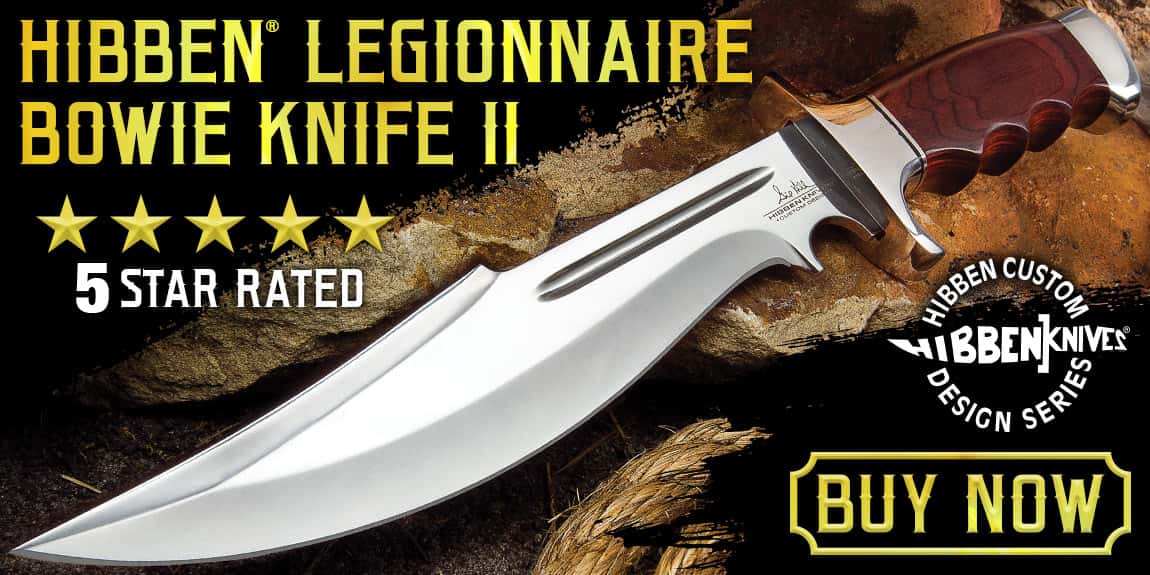 GIL HIBBEN LEGIONNAIRE BOWIE KNIFE II