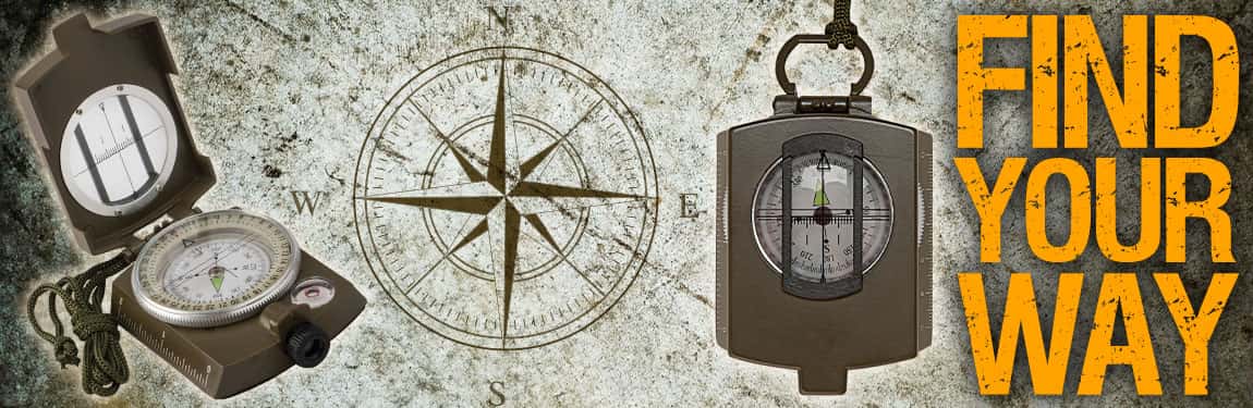 Don’t Get Lost Using A Compass