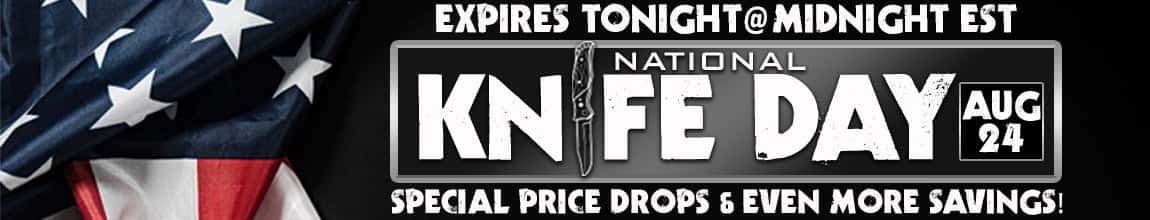 NATIONAL KNIFE DAY PRICE DROPS