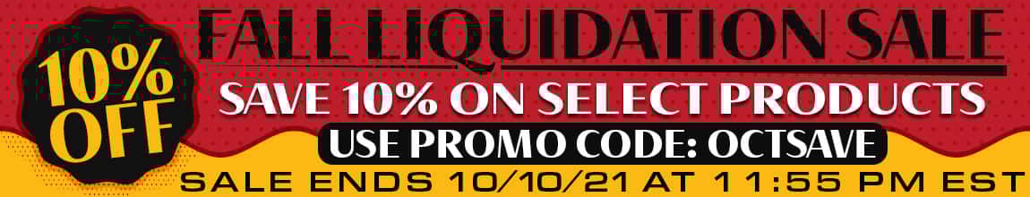 FALL LIQUIDATION SALE