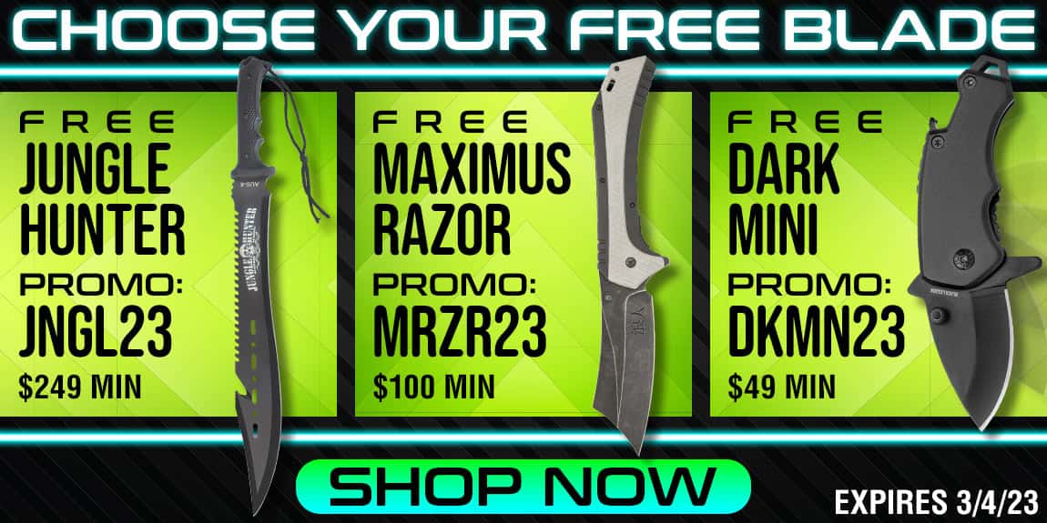 Choose Your Free Blade