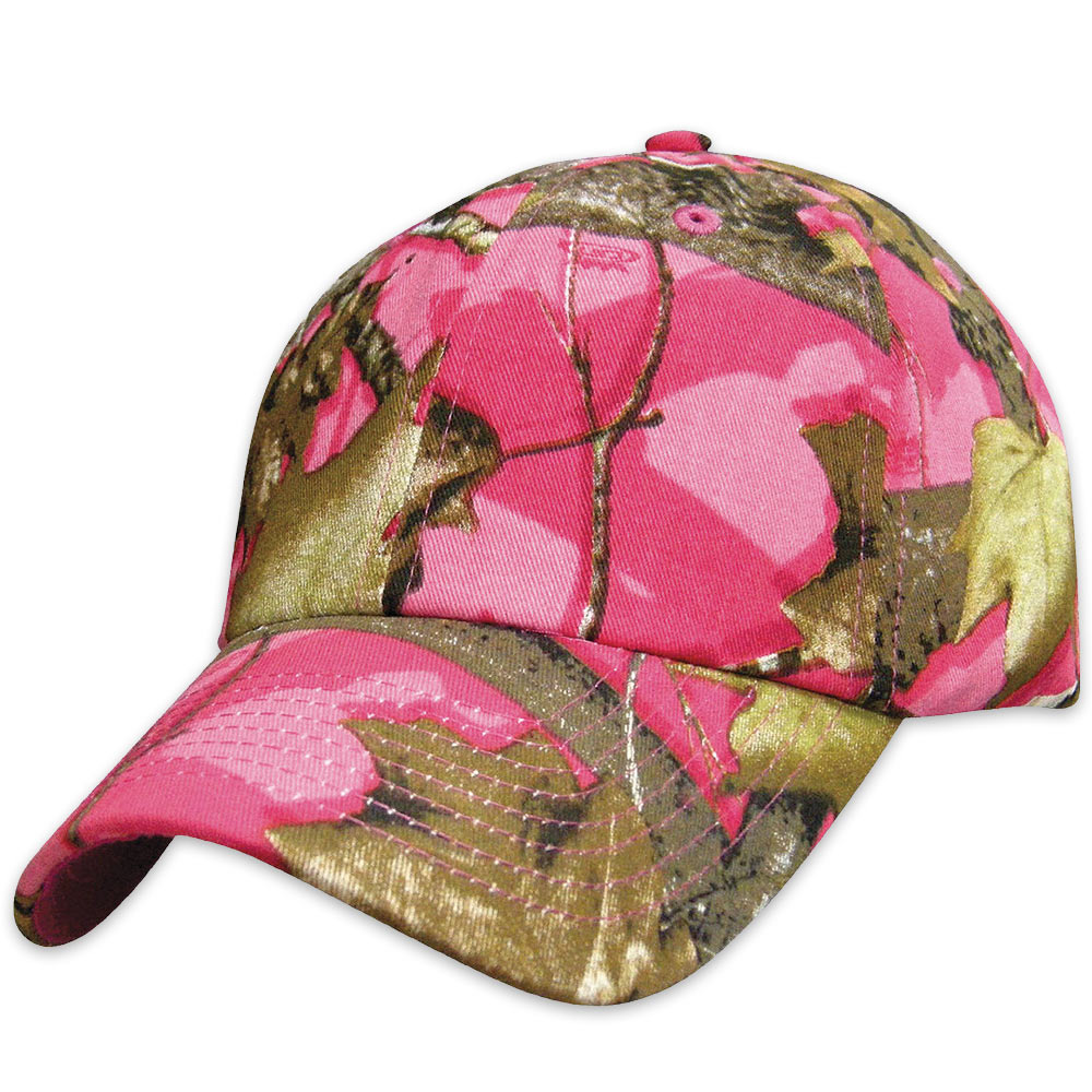 Hunting Camp Pink Camo Cap - Hat | CHKadels.com | Survival & Camping Gear