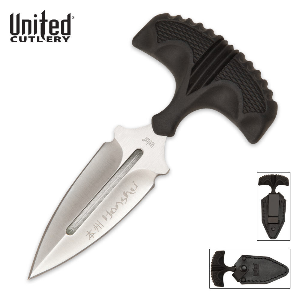 United Cutlery Honshu Push Dagger Silver Small | 0 - Knives & Swords At The Lowest Prices!