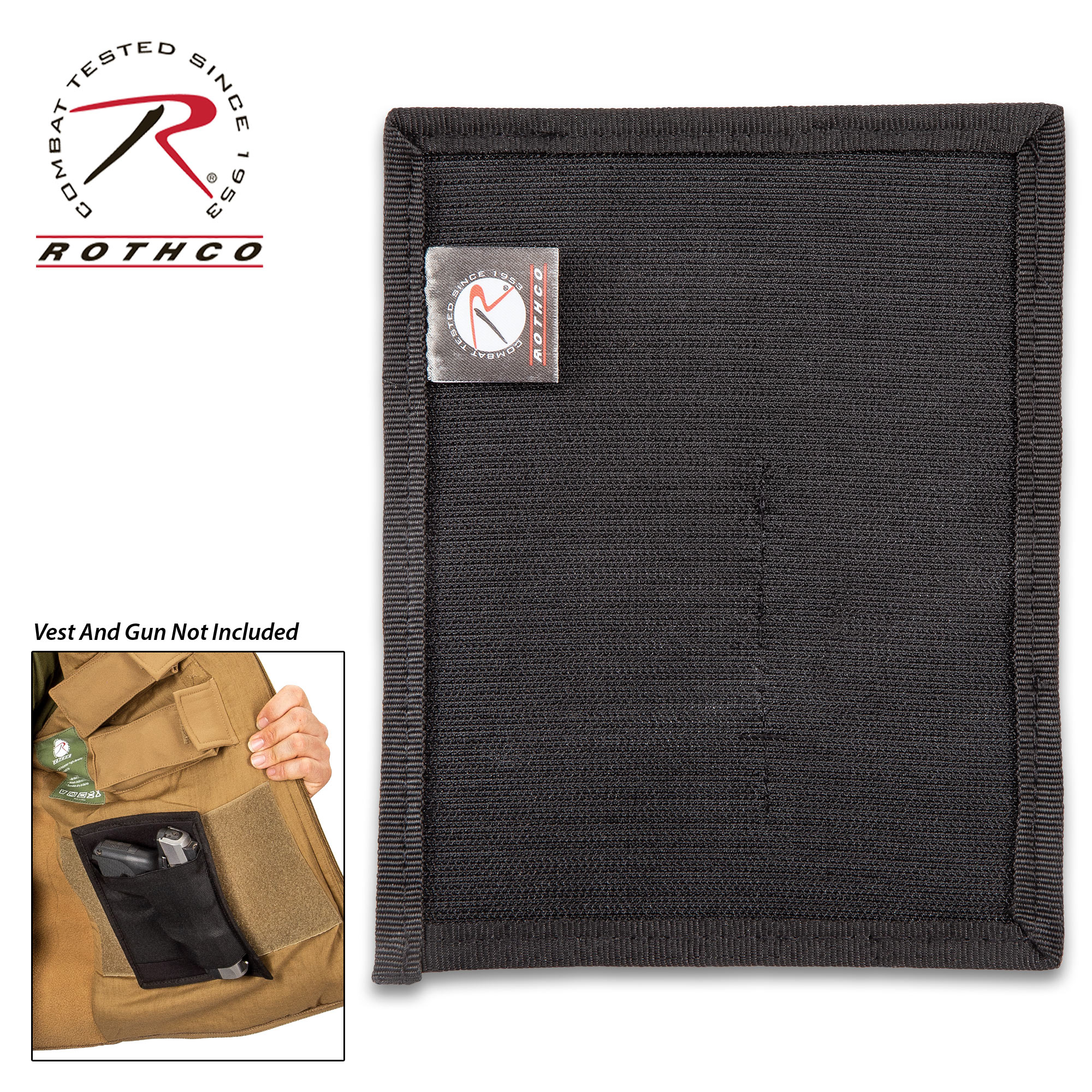 Rothco Concealed Carry Holster Polyester And Elastic Construction