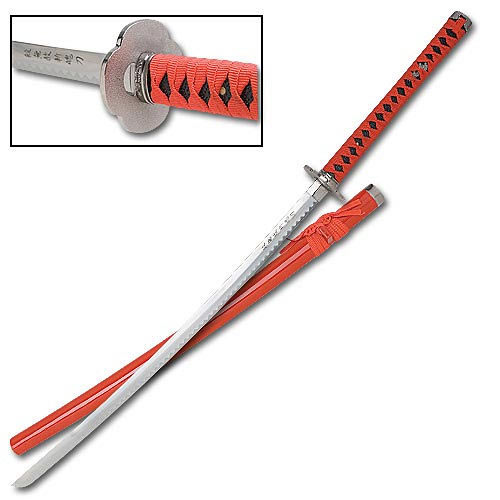Red Dragon Samurai Ninja Katana Sword | BUDK.com - Knives & Swords At ...