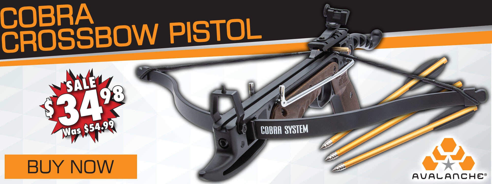 Avalanche Cobra Crossbow Pistol 