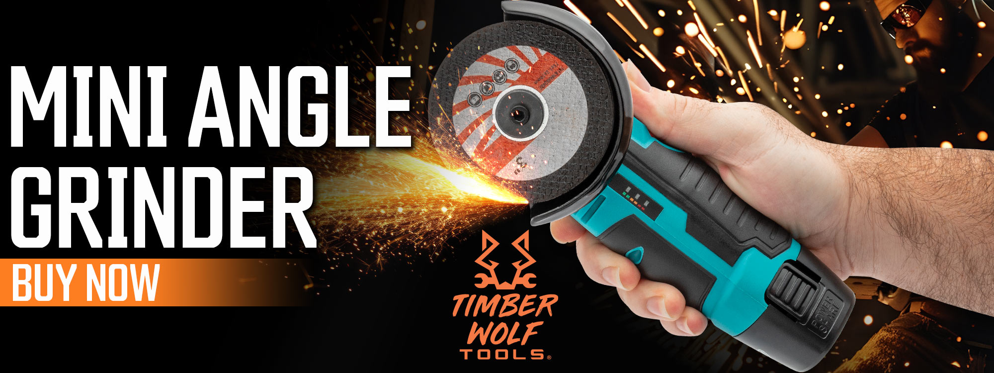 Timber Wolf Tools Mini Angle Grinder